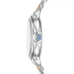 Armani Mia Quartz Tvåfärgad Stållänk Blå - Bild 3
