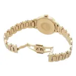 Armani Damklocka Quartz Guldfärgad Stållänk Guld