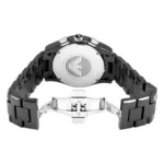 Armani Ceramica Valente Quartz Kronograf Keramiklänk Svart - Bild 4