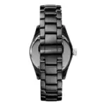 Armani Damklocka Keramikboett Quartz Svart