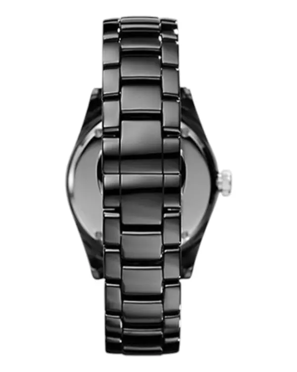 Armani Damklocka Keramikboett Quartz Svart