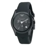 Armani Herrklocka Quartz Keramikboett Svart