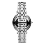 Armani Classic Quartz Liten Sekundvisare Stållänk Svart - Bild 3