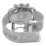 Armani Luigi Quartz Kronograf Mesharmband Svart - Bild 4