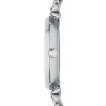 Armani Gianni T-Bar Quartz Stållänk Vit Pärlemor - Bild 3