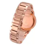 Armani Herrklocka Quartz Roséguldfärgad stållänk Rosa