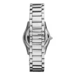 Armani Super Slim Quartz Diamanter Stållänk Vit Pärlemor - Bild 3
