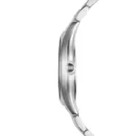 Armani Super Slim Quartz Diamanter Stållänk Vit Pärlemor - Bild 4