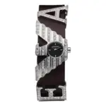Armani Quartz Läderarmband Svart - Bild 2
