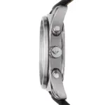 Armani Classic Quartz Kronograf Läderarmband Vit - Bild 4