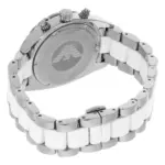 Armani Sportivo Quartz Kronograf Stållänk Vit - Bild 3