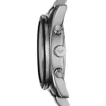 Armani Sportivo Quartz Kronograf Gummiklädd Stållänk Svart - Bild 4