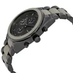 Armani Sportivo Quartz Kronograf Stållänk Svart - Bild 4