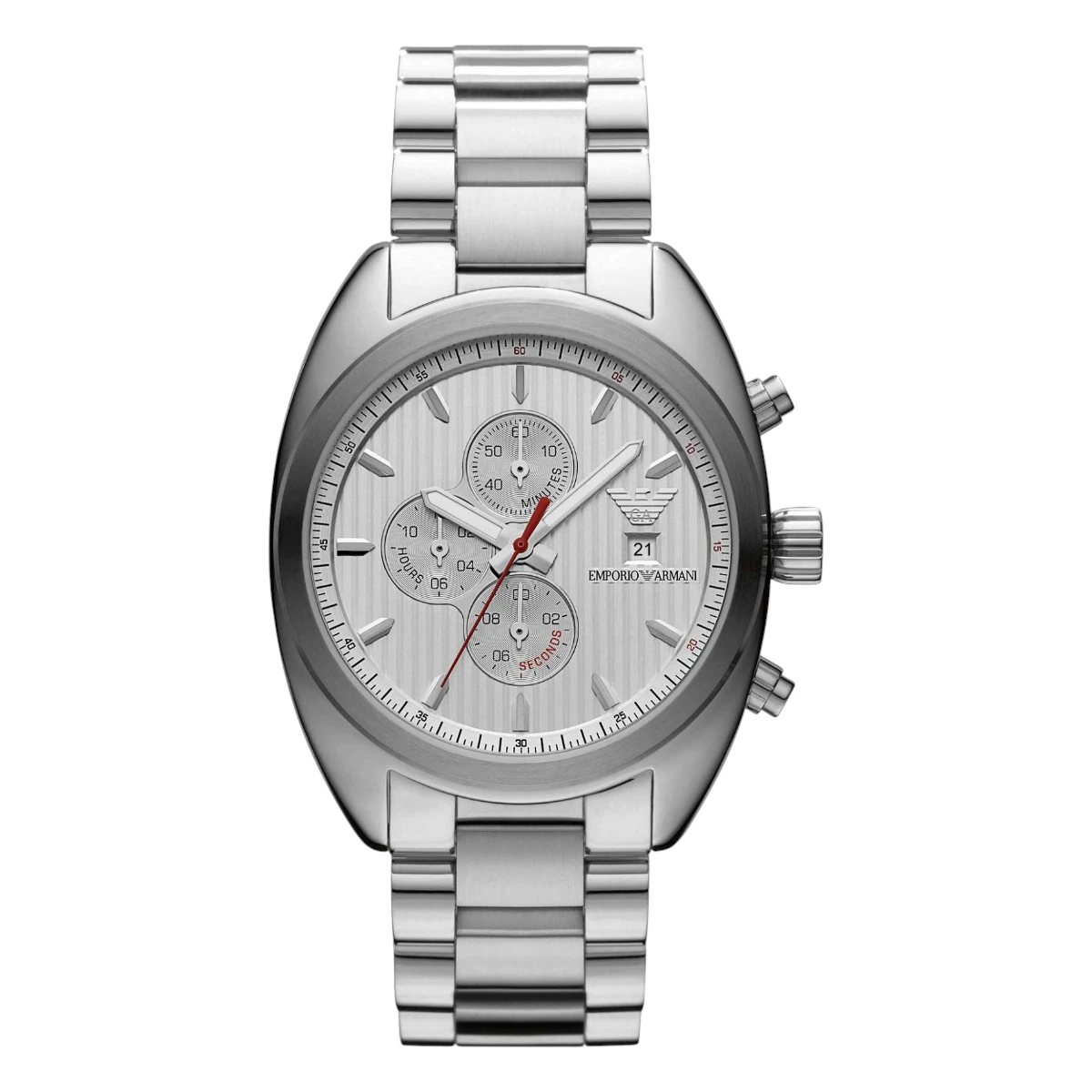 AR5958 Armani Herrklocka Quartz Stållänk Silver