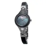Armani Classic 28 mm Quartz Läderarmband Svart Pärlemor - Bild 2