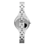 Armani Classic 28 mm Quartz Läderarmband Svart Pärlemor - Bild 3