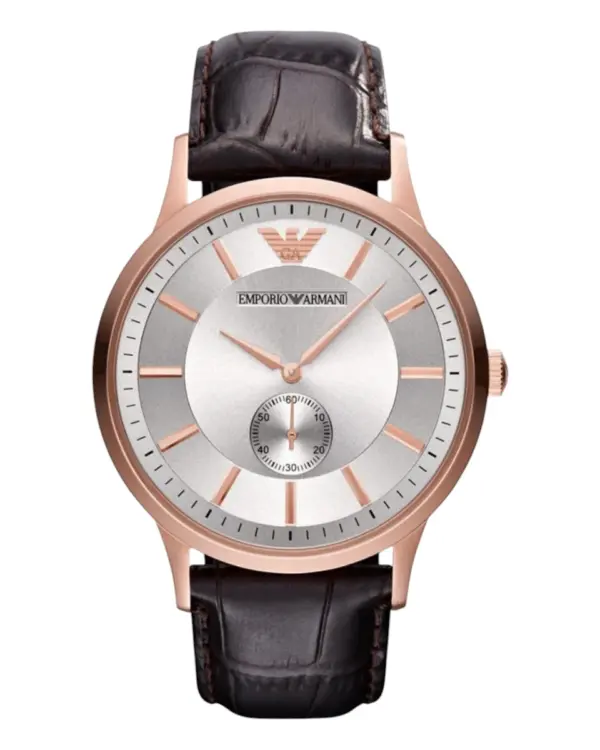 Armani Herrklocka Quartz Rosa boett Grå