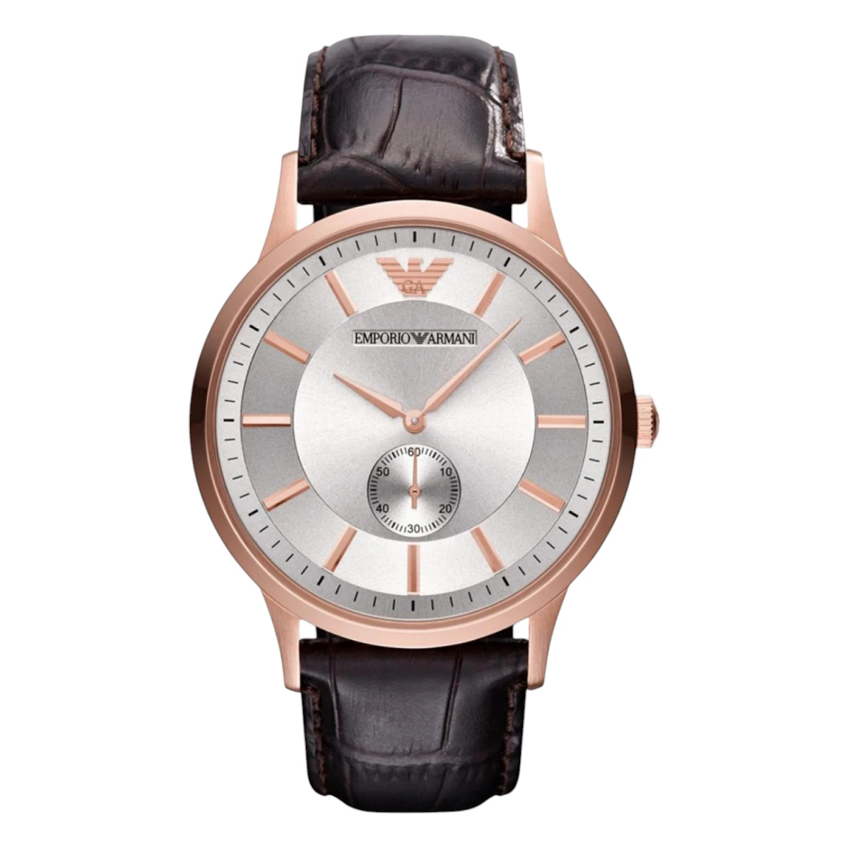 AR9101L Armani Herrklocka Quartz Rosa boett Grå