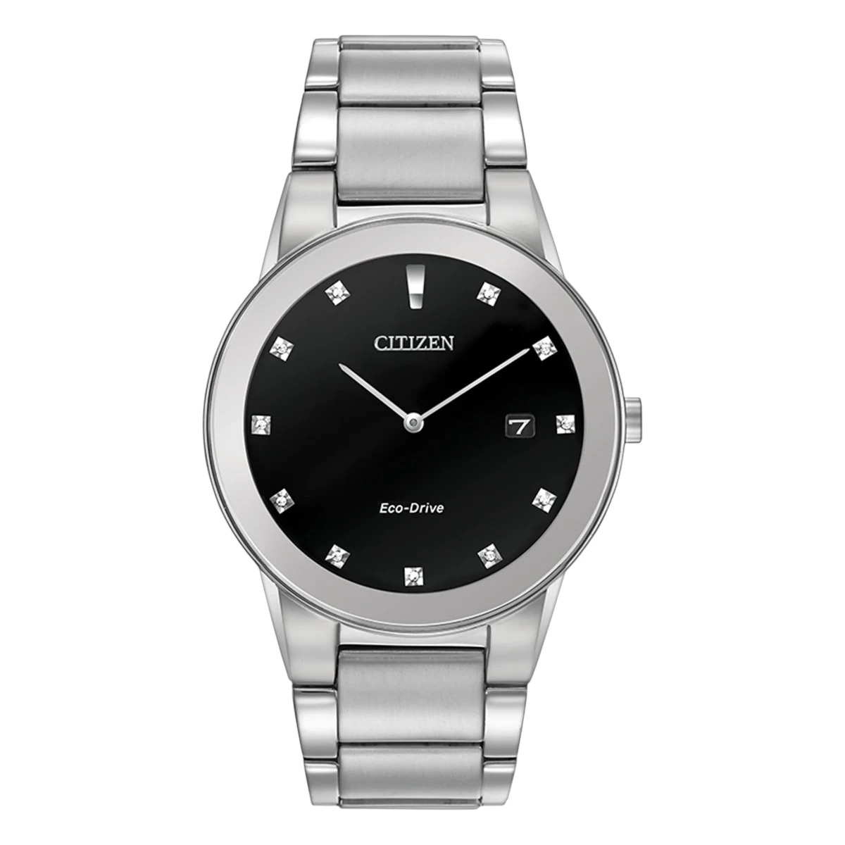 AU1060-51G_1 Citizen Solar Svart/Grå 40 mm - Bild 1