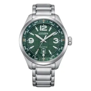 Citizen Eco-Drive Stållänk Grön
