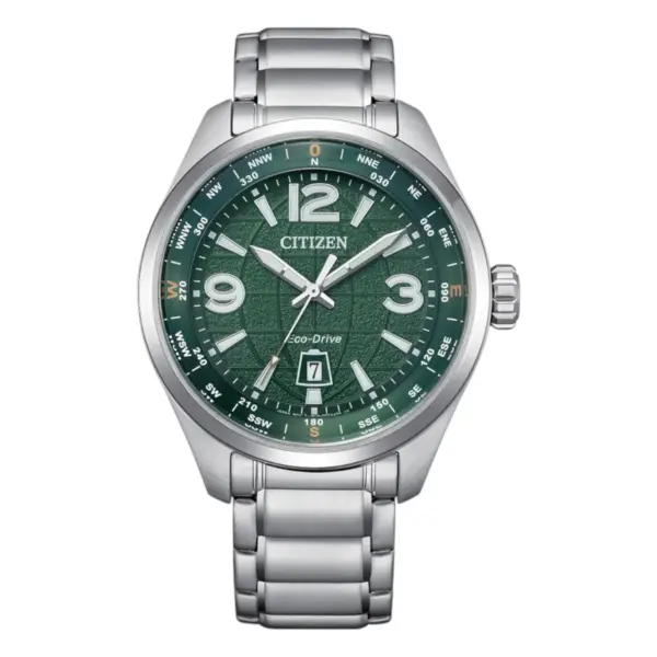 Citizen Eco-Drive Stållänk Grön