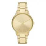 Armani Exchange Herrklocka Quartz Guldfärgad Stållänk Guld