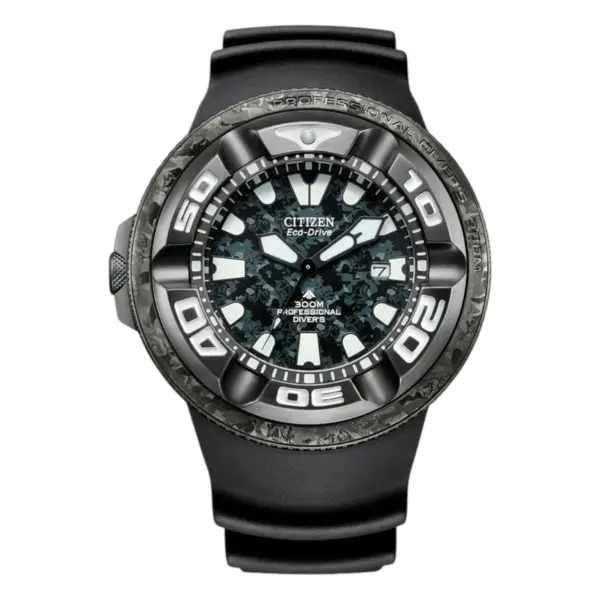 Citizen Promaster Diver Godzilla Eco-Drive Gummiarmband Svart