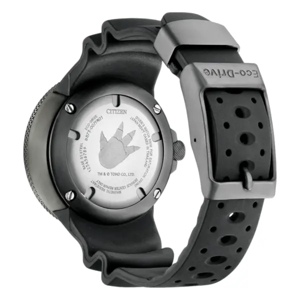 Citizen Promaster Diver Godzilla Eco-Drive Gummiarmband Röd, bild 2