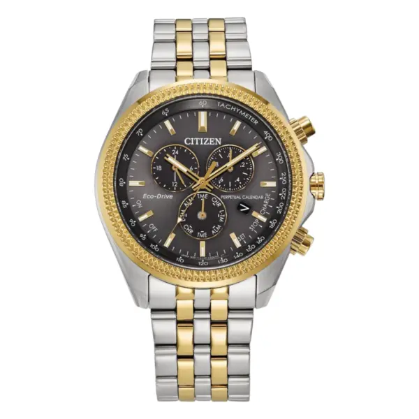 Citizen Eco-Drive Stållänk Svart