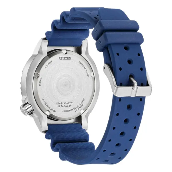 Citizen Promaster Diver Pepsi Eco-Drive Gummiarmband Blå, bild 2