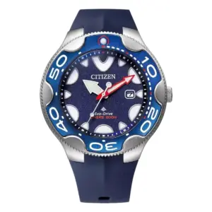 Citizen Promaster Diver Orca Eco-Drive Resinarmband Blå