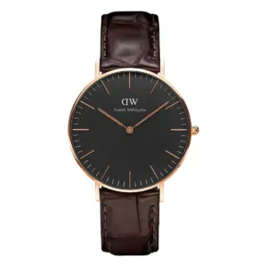 Daniel Wellington Classic Black York Roséguld Svart