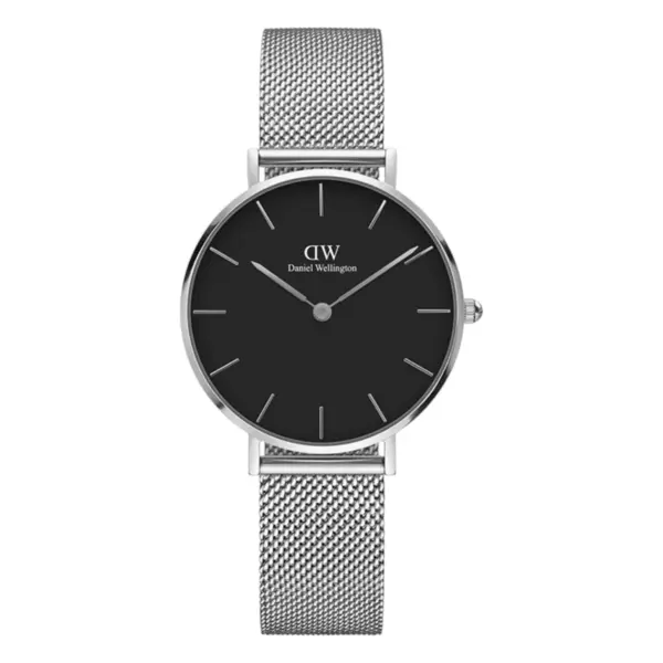 Daniel Wellington Petite Sterling Quartz Mesharmband Svart
