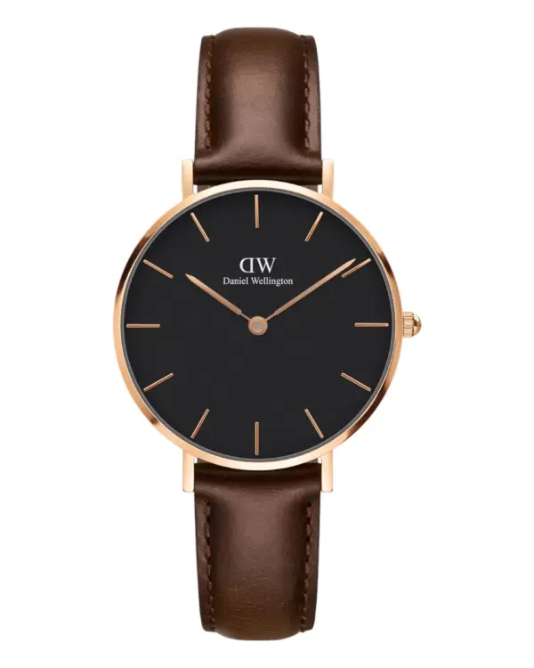 Daniel Wellington Petite Bristol Roséguld Svart