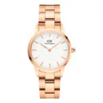 Daniel Wellington Iconic Link Roséguld Vit