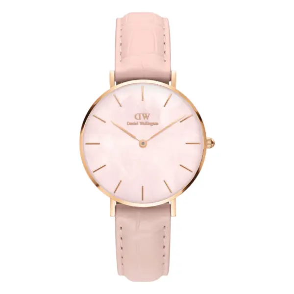Daniel Wellington Petite Rouge Roséguld Rosa pärlemor