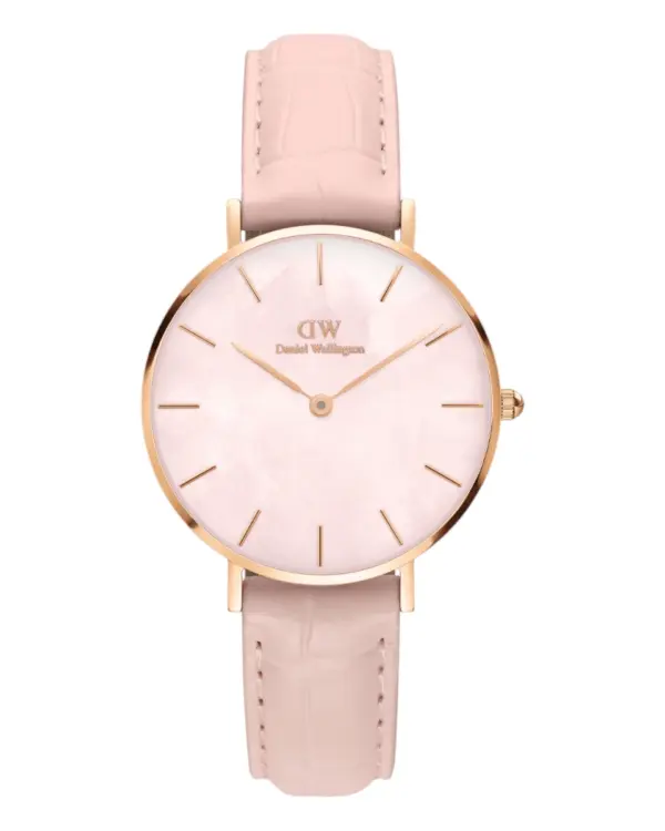 Daniel Wellington Petite Rouge Roséguld Rosa pärlemor