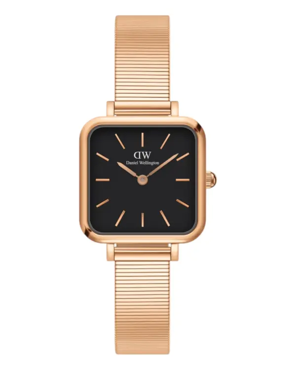 Daniel Wellington Quadro Studio Roséguld Svart