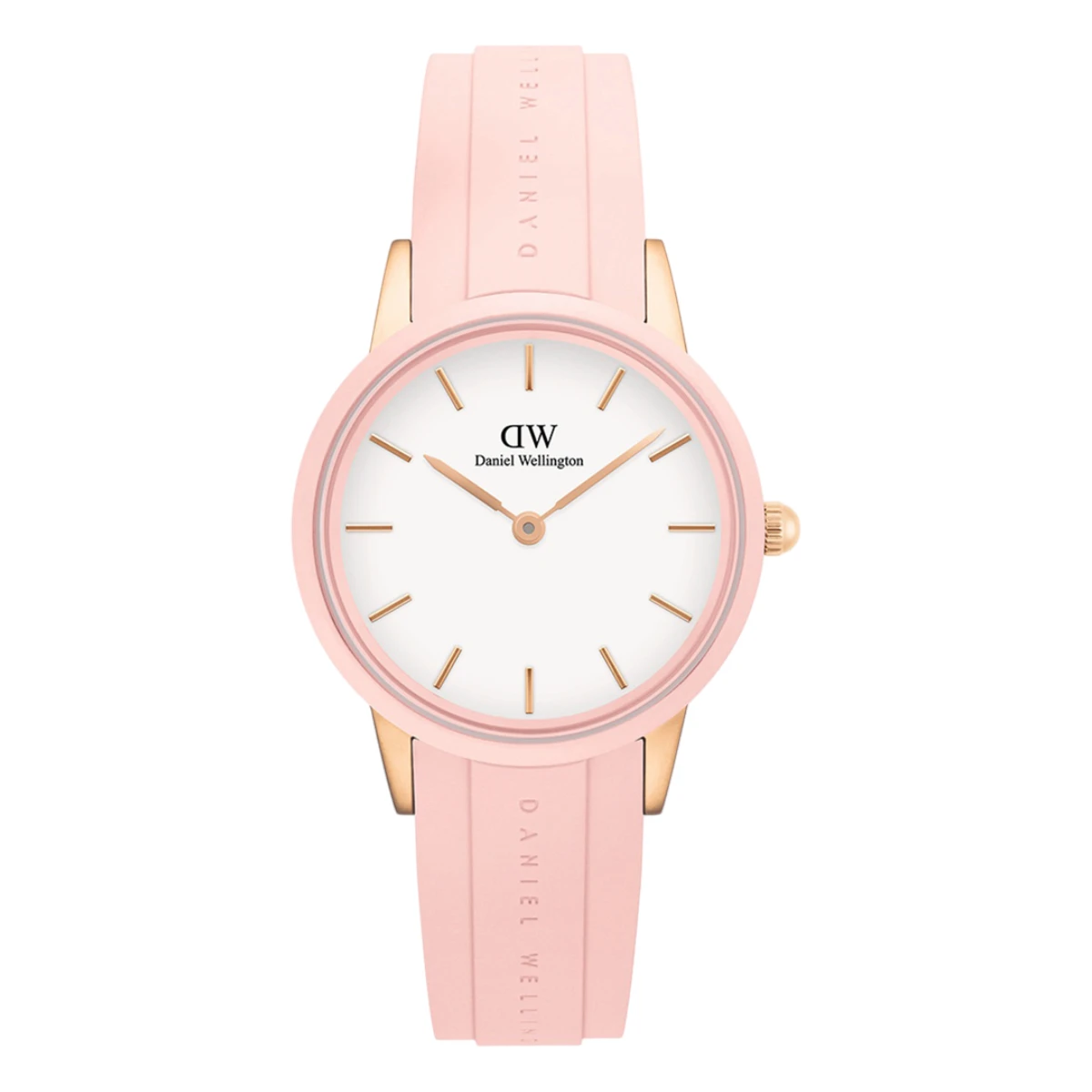 DW00100532 Daniel Wellington Iconic Motion Roséguld Äggskalsvit