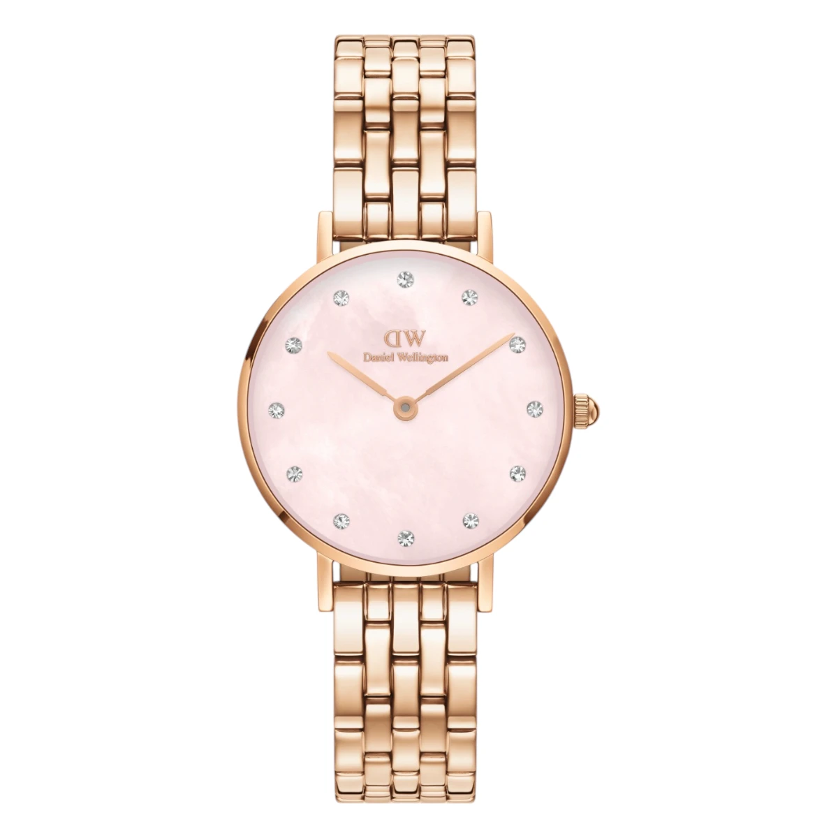DW00100617 Daniel Wellington Petite Lumine Melrose Rosa pärlemor