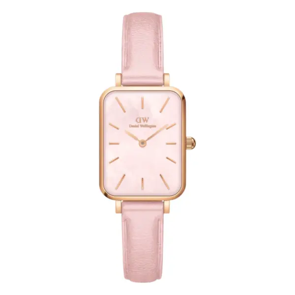 Daniel Wellington Quadro Cherry Blossom Rosa pärlemor