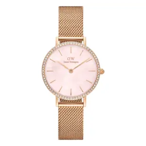 Daniel Wellington Petite Lumine Bezel Melrose Rosa pärlemor