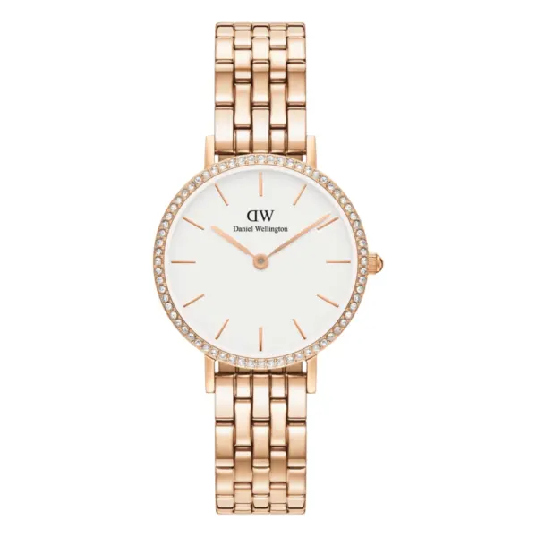Daniel Wellington Petite Lumine Bezel Melrose Vit