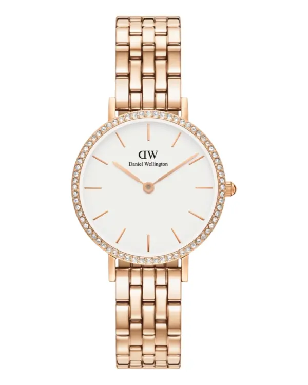 Daniel Wellington Petite Lumine Bezel Melrose Vit