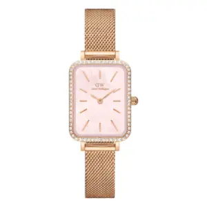 Daniel Wellington Quadro Lumine Bezel Melrose Rosa pärlemor