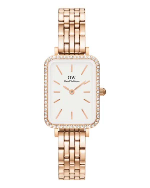 Daniel Wellington Quadro Lumine Bezel Melrose Vit
