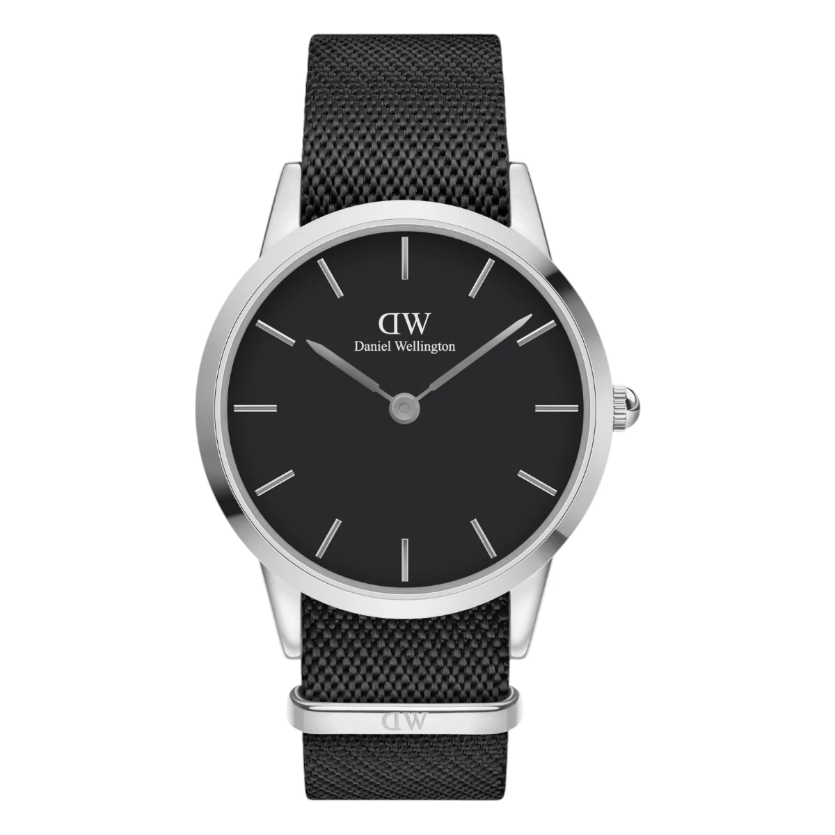 DW00100678 Daniel Wellington Iconic NATO Svart
