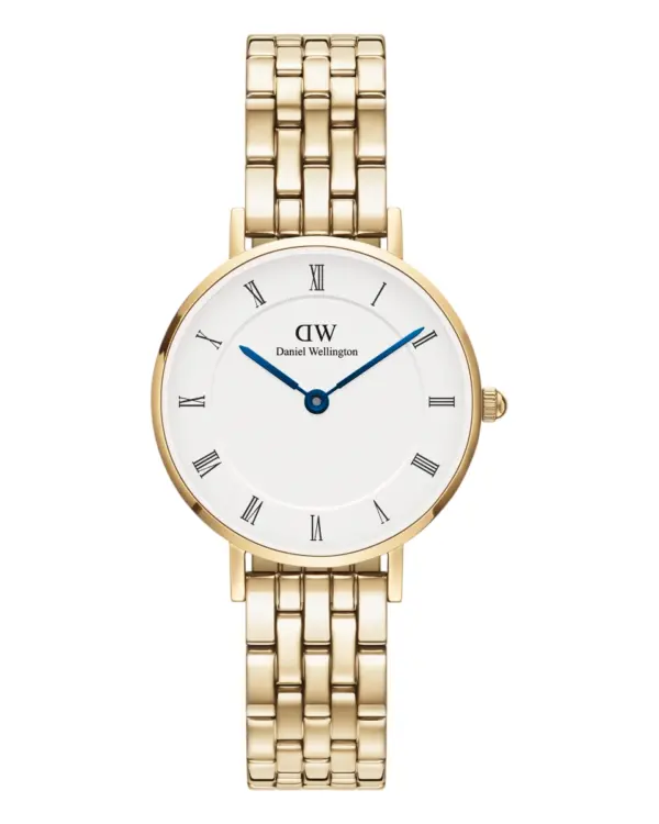 Daniel Wellington Petite Roman Numerals Guld Vit