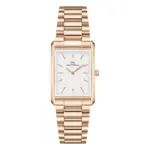 Daniel Wellington Bound 3-Link Roséguld Vit