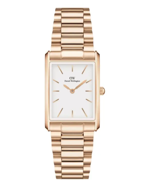 Daniel Wellington Bound 3-Link Roséguld Vit
